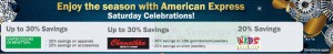 American Express Credit Card Christmas Offer – December 2012