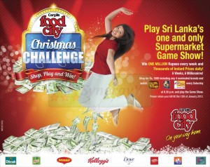 Cargills Food City Christmas Challenge Supermarket Game Show – December 2012