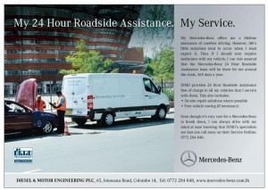 DIMO Mercedes Benz 24 Hours Roadside assistance