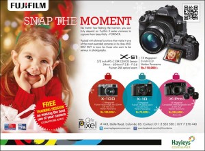 Fujifilm Camera Christmas seasonal Offer
