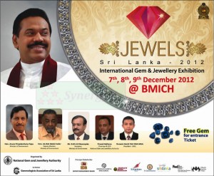 Jewels Sri Lanka 2012 Starts today – 7th December 2012