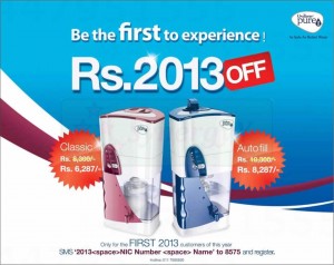 Buy Unilever Pure It Water Filter with Rs. 2013 Off