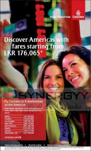 Fly to America from Rs. 176,065.00 onwards – Emirates - January 2013