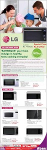 LG Ovens Special price promotion by Abans – January 2013