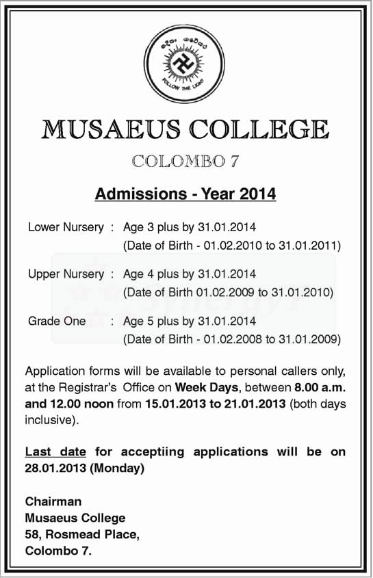 Application letter for admission in nursery school
