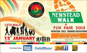 Newstead Girls College, Negombo – Newstead Walk & Fun Fair 2013