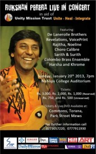 Rukshan Perera Live in Concert in Colombo