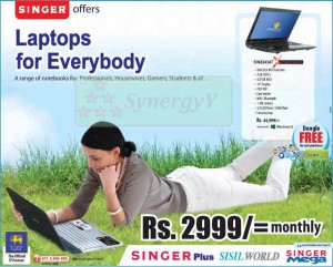 Singer Laptops from Rs. 44,999.00 