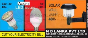 Solar Wall Light for Rs. 480.00