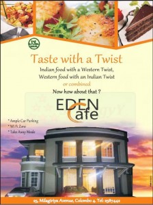 Taste with Twist – Eden Café
