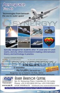 Aerospace for All 3 Month short Course from Asian Aviation Centre