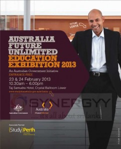 Australia Future Unlimited – Education Exhibition 2013 at Taj Samudra Hotel