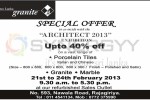 Free Lanka Granite – Discounts up to 40% at Architect 2013 Exhibition