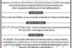 Green Building Council of Srilanka Associate Professional Training Course – March/April 2013