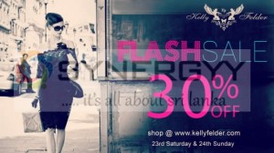 Kelly Felder Flash Sales 30% off on 23rd & 24th February 2013