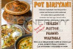 Pot Biriyani from Choco Luv – Feb 2013