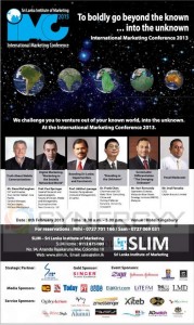 SLIM International Marketing Conference 2013