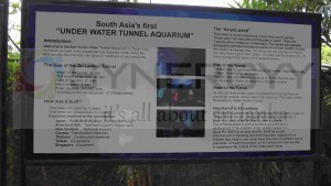 Water World – Under Water tunnel Aquarium in Srilanka 1