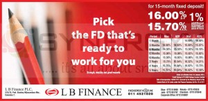 LB Finance Highest Interest rate for 15 Months FD – March 2013