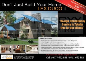 LEX DUCO House Builders in Sri Lanka