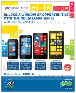 Nokia Lumia 510, 620, 920, 820 Offers from Mobitel