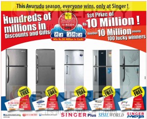 Refrigerator sale in Sri Lanka – Singer