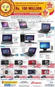 Apple MacBook Pro, Macbook Air, Softlogic Maxmo Laptops and Cameras Special promotion – Valid till 30th April 2013