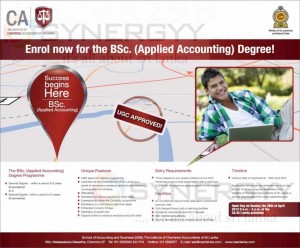 BSc. (Applied Accounting) Degree from ICASL – Applications calls now
