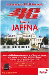 Dialog 4G LTE Network Now in Jaffna