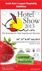 Hotel Show 2013 in Sri Lanka
