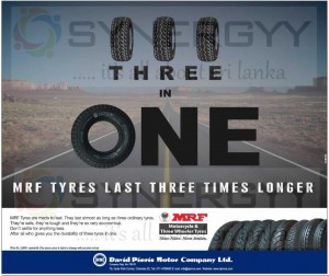 MRF Tyres in Sri Lanka – Rs. 2,800.00 Upwards