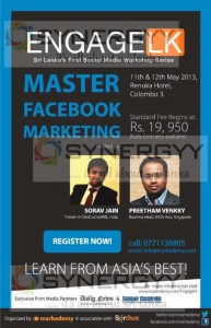 Masters of Facebook Marketing – 11th & 12th May 2013