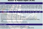 Postgraduate Diploma in Human Rights (PgD.HR)– University of Colombo