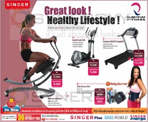 Quantum Fitness Healthy Lifestyle Promotion in April 2013