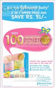 Buy the Johnson’s Baby Cologne 2 in 1 offer pack and Save Rs. 51-