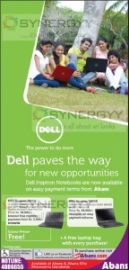 Dell Inspiron Laptops Prices starts from Rs. 69,990.00 upwards