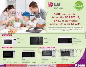LG Microwave Ovens from Abans – May 2013