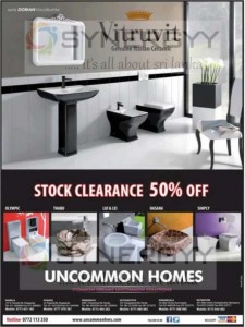 Uncommon Homes Stock Clarence Sales 50%