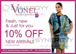 Vonel 10% off from the New Arrivals