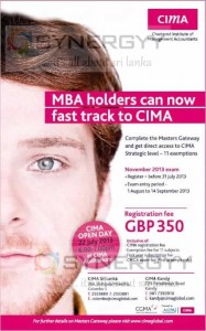 CIMA Qualification for MBA holders 