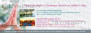 Father’s Day Celebration at Cinnamon Resorts