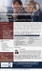 Fraud, Detection, Investigation & Prevention - Fraud & Forensic Accounting Training by Integrated Learning Solutions