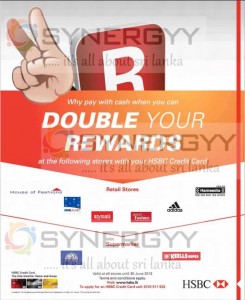HSBC Rewards Promotion – till 30th June 2013