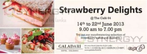 Strawberry Delights Promotion till 22nd June 2013