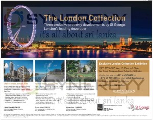 The London Collection Exhibition in Srilanka – 28th to 30th June 2013