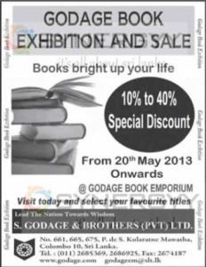 Godage Book Exhibition and Sale – Discount Upto 40%
