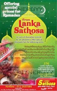 Lanka Sathosa Ramadan Festival Special Discount