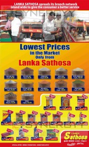 Lanka Sathosa Weekly Promotion – till 30th July 2013