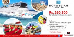 Norwegian Cruise Line tour for Rs. 260,500.00