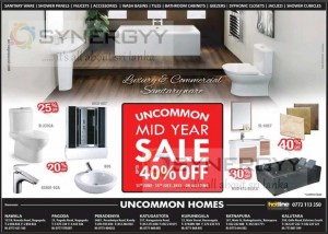 Uncommon Midyear Sale Upto 40% Off from 15th June to 15th July 2013